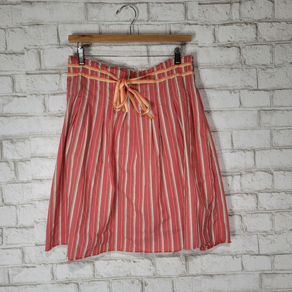 Old Navy coral knee‎ length skirt